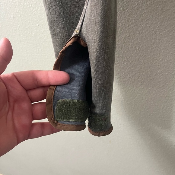 GOODE RIDER Women's Size 26 FAUX LEATHER Breech EQUESTRIAN Jeans - Picture 2 of 7